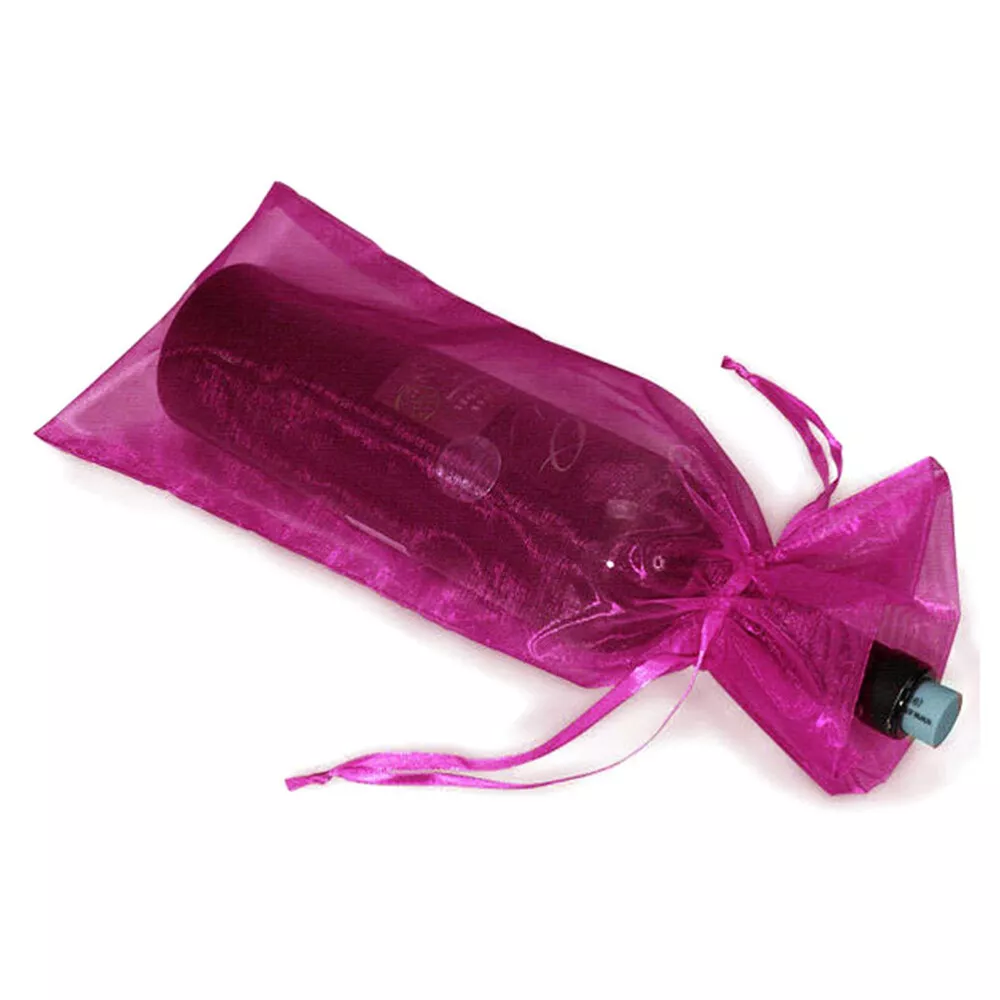 Organza bottle bags hot sale