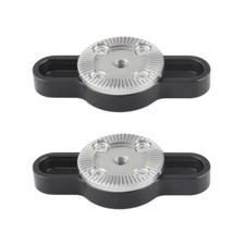 2x CAMVATE ARRI Rosette Connecting Mount with M6 Thread  1/4" Mounting Groove
