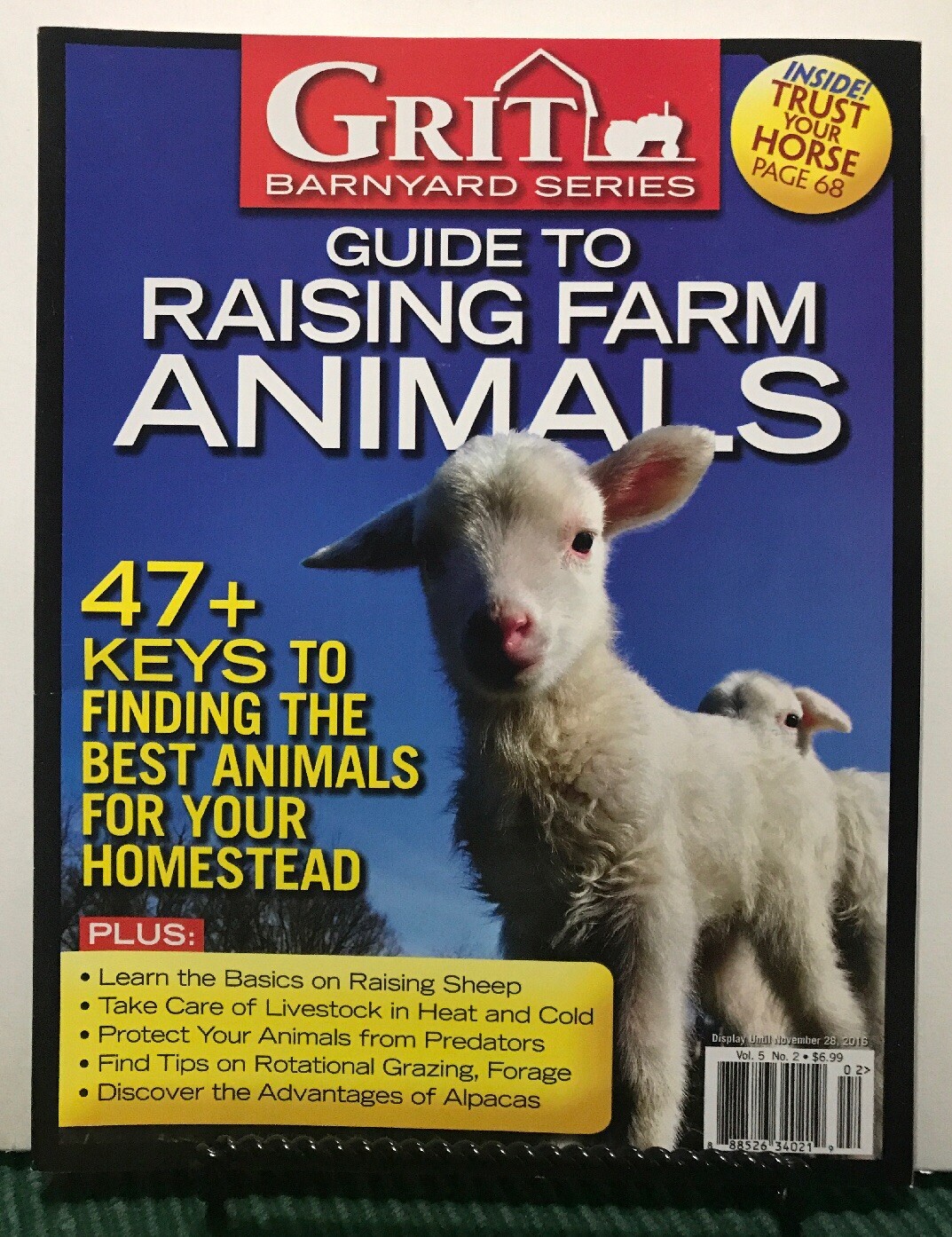 Grit Guide To Raising Farm Animals Homestead Vol 5 #2 2016 FREE SHIPPING JB | eBay Grit Guide To Raising Farm Animals Homestead Vol 5 #2 2016 FREE SHIPPING JB | eBay