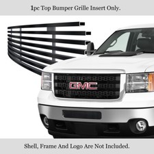 Fits 2011-2014 Gmc Sierra 25003500 Hd Bumper Stainless Black Billet Grille Fits 2011-2014 Gmc Sierra 25003500 Hd Bumper Stainless Black Billet Grille