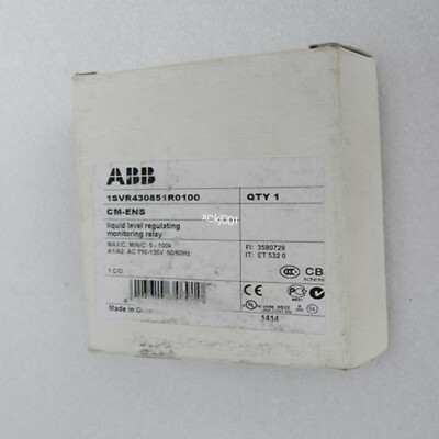 1PC new abb 1SVR430851R0100 CM-ENS Surveillance Relay fedex or DHL
