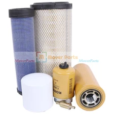 Filter Kit for Caterpillar Skid Steer Loader 252B3 236B 246D 262D Engine C3.4