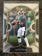JALEN HURTS 2020 SELECT CONCOURSE ROOKIE EAGLES NO. 50 RC