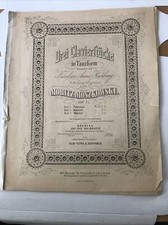 Walzer  by Moritz Moszkowski  piano sheet music 2E
