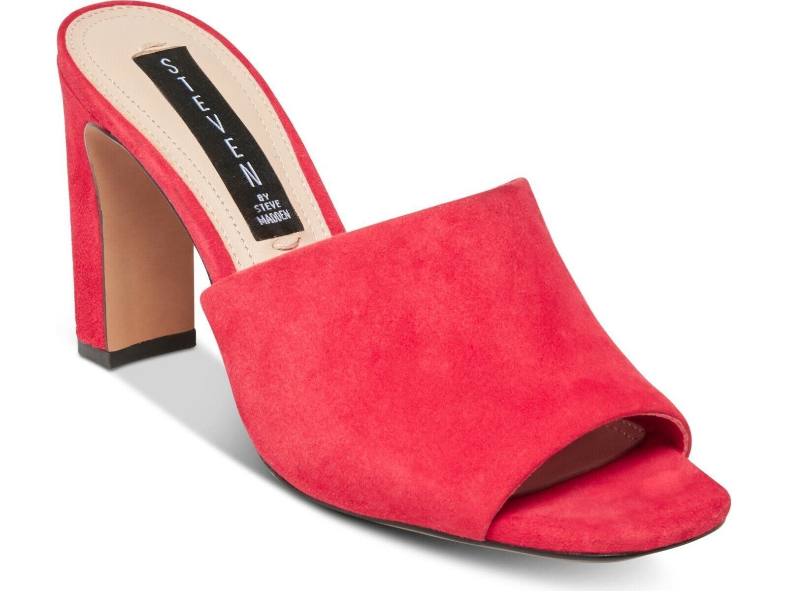 Steven by Steve Madden Jensen Suede Sandal Red