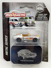 ★ FORD MUSTANG FASTBACK 1967 / MAJORETTE METAL SERIES / REF 290A / FLAMES ★