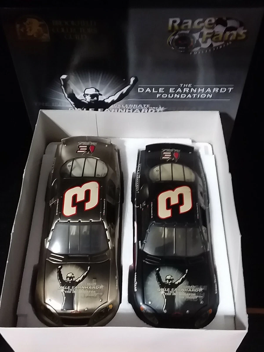 2003 ACTION DALE EARNHARDT FOUNDATION STOCK CAR BRUSHED METAL 2