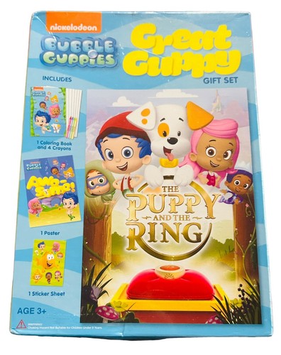 Nickelodeon Bubble Guppies Great Guppy DVD Gift Set The Puppy & The Ring New - Picture 11 of 11