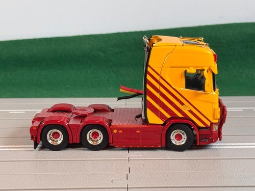 WSI truck models, Scania S Highline I CS20H 6X2 + Brick Trailer -3 Axle , VSB BV - Picture 13 of 17