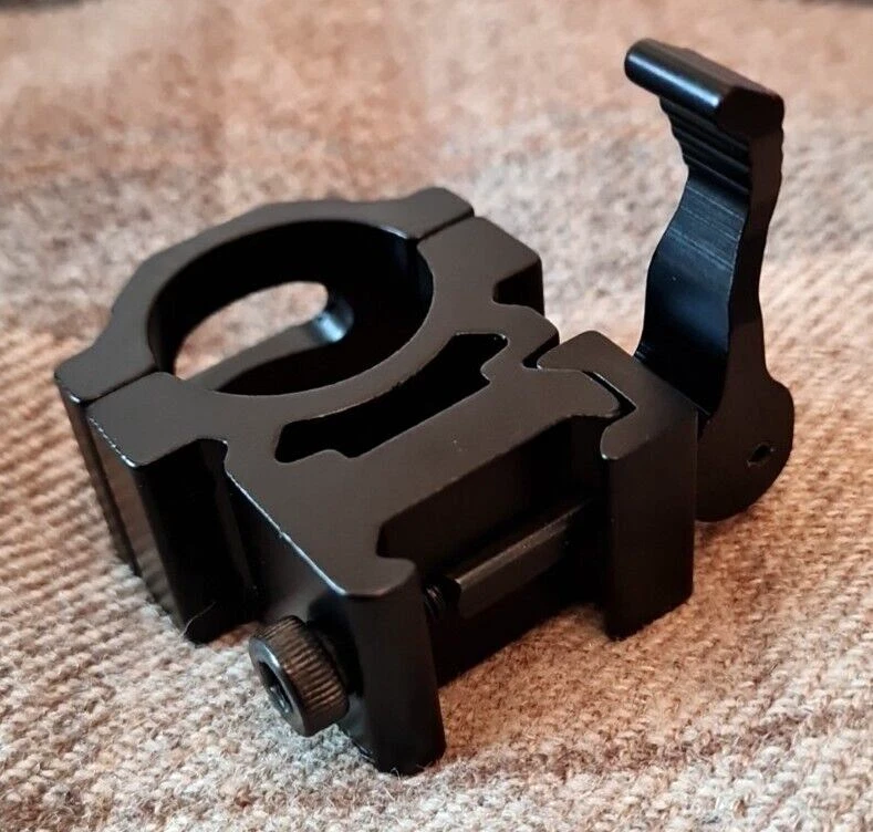 Wulf Optics Quick Detachable 1 Inch Rifle Scope Picatinny / Weaver Mount Rings - Image 2 of 4