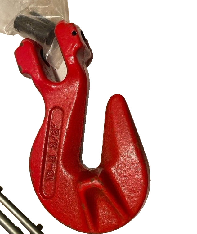 2X WLL Clevis Grab Hook Size 10-8mm  3/8"" Towing Hook 3.2T