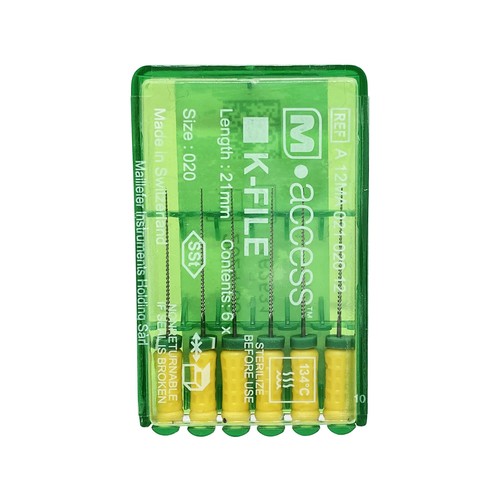6Pcs Dental M-Access K-File Endodontic Root Canal Hand Stainless Steel File - Picture 7 of 25