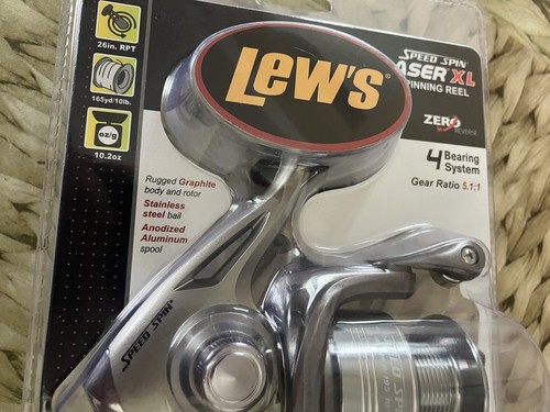 LEW'S SPINNING LASER XL SPEED SPIN REEL (LXL30) (4) BALL BEARING - Picture 7 of 7
