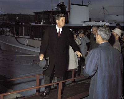 President John F. Kennedy with British PM Harold Macmillan New 8x10 Photo