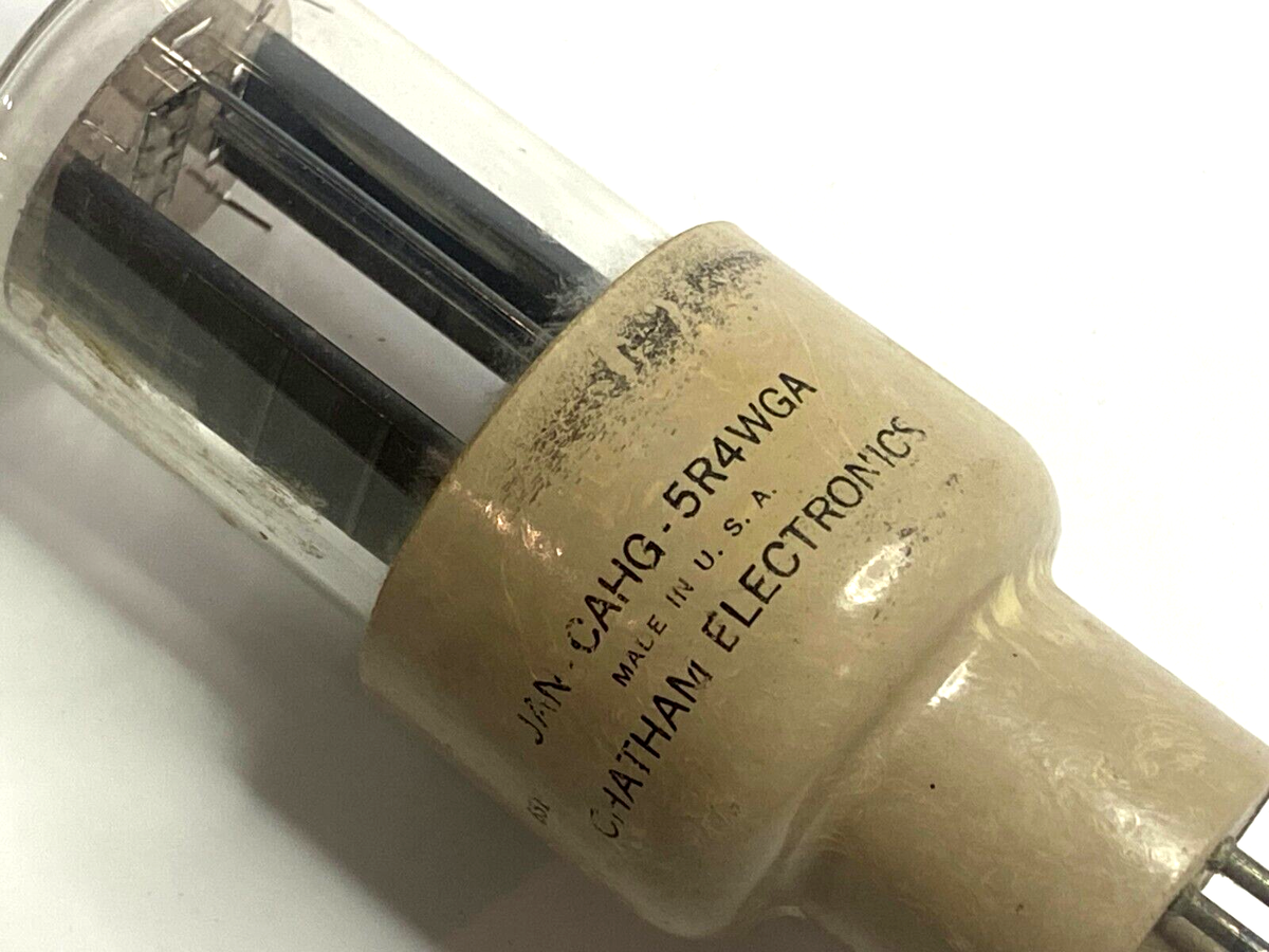 Chatham Electronics 5R4WGA 真空管 CHATHAM ELECTRONICS 真空管 5R4WGA 6本 NO.29