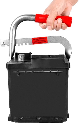 Batterieträger,Batteriegestell mit Polstern,verstellbar von 5"bis7",zum Anheben - 第 4/7 張圖片
