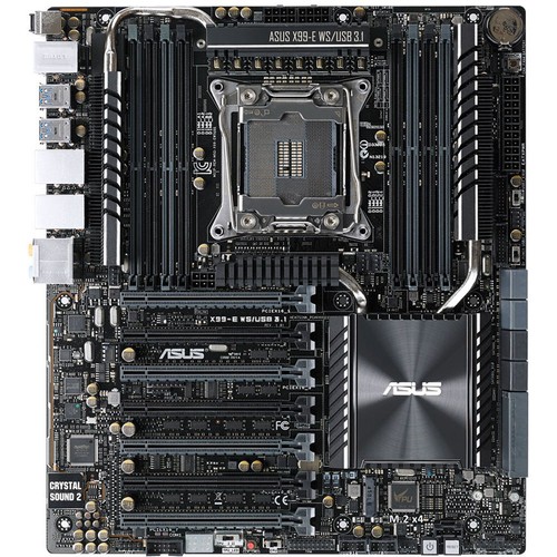 ASUS X99-E WS/USB 3.1 Motherboard LGA 2011-3 DDR4 USB 3.1 M.2 SATA III Dual LAN - Picture 17 of 18