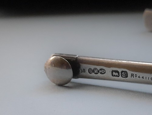 Rare Sampson & Morden Novelty silver sugar tongs Cheseter 1904 - Picture 5 of 8
