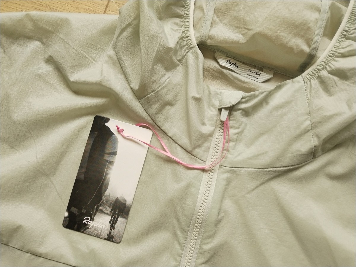 新品未使用Rapha ナイロンジャケット XX-LARGE ブラック BNWT Rapha 