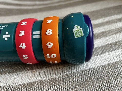 Leap Frog Twist & Shout Multiplication & Division Maths Toy 2001 Vintage - Picture 9 of 14