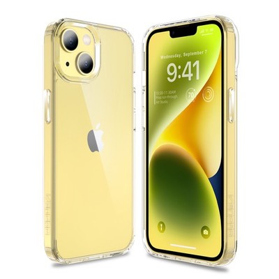 For iPhone 14 Plus 6.7 inch  Clear Case & Tempered Glass Screen Protector Kit
