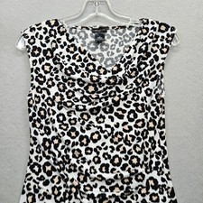 Ann Taylor Women's Small Cheetah Print Sleeveless Dress