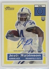 2015 Topps Heritage Auto Josh Robinson #94 Auto 0q3