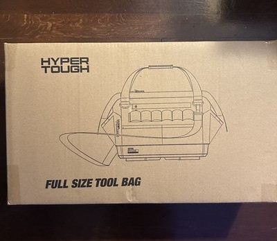 Hyper Tough Hyper Stack Full Size Tool Bag Heavy-Duty Stackable Storage Box