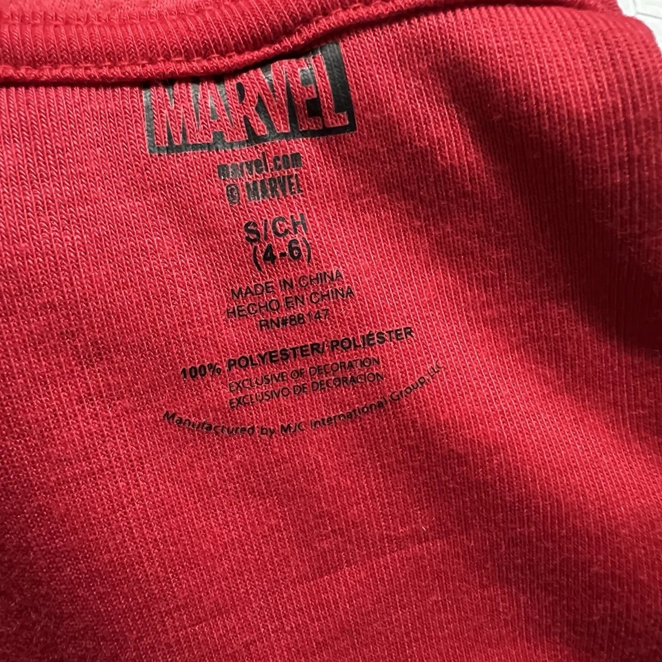 Marvel Pijama polar para mujer Disfraz de Spider-Man Una pieza Dormir PJ Sudadera con capucha S (4-6) Foto 4 de 4