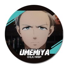 Wind Breaker Leather Badge Ichi Umemiya A LBAN-W001-m15from JP