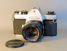 Honeywell Pentax Spotmatic SP II camera with 50mm f/1.4 lens, no meter