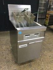 Frymaster 11814NC Gas 63Lbs Digital Deep Fryer with Casters