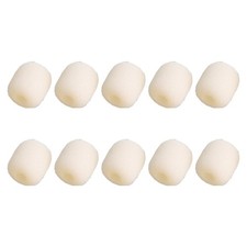 10Pcs Lapel Microphone Windscreen Headsets Windscreen Mic Foam Cover for K9