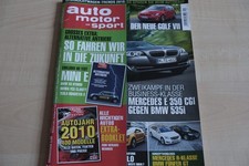 4) Auto Motor Sport AMS 09/2010 - Tesla Roadster Sport  - Mini E mit 204PS im T