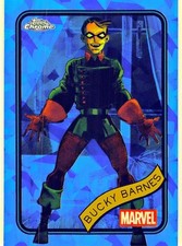 2025 Topps Chrome Sapphire Edition Marvel #124 Bucky Barnes