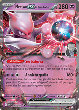 Mewtwo ex del Team Rocket DRI 081/182 - ITA - Pokémon S&V: Rivali Predestinati
