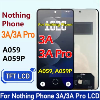 For Nothing Phone 3A / 3A Pro TFT LCD Display Touch Screen
