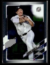 2021 Topps Chrome NPB #181 Hisanori Yasuda Card Chiba Lotte Marines