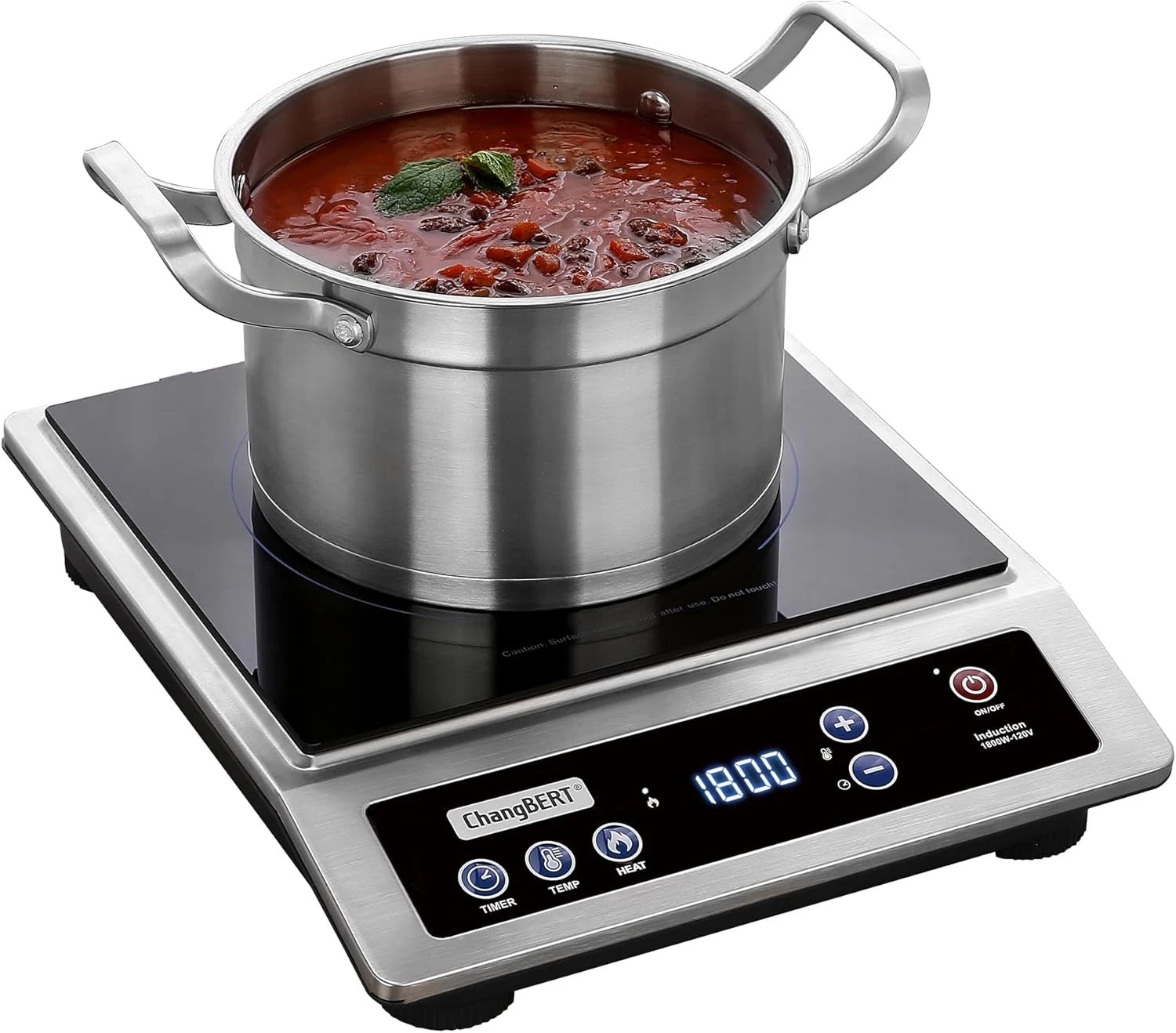Induction Cooktop Commercial Grade Portable Cooker Large 8” Heating Coil Premium
Opens in a new wind