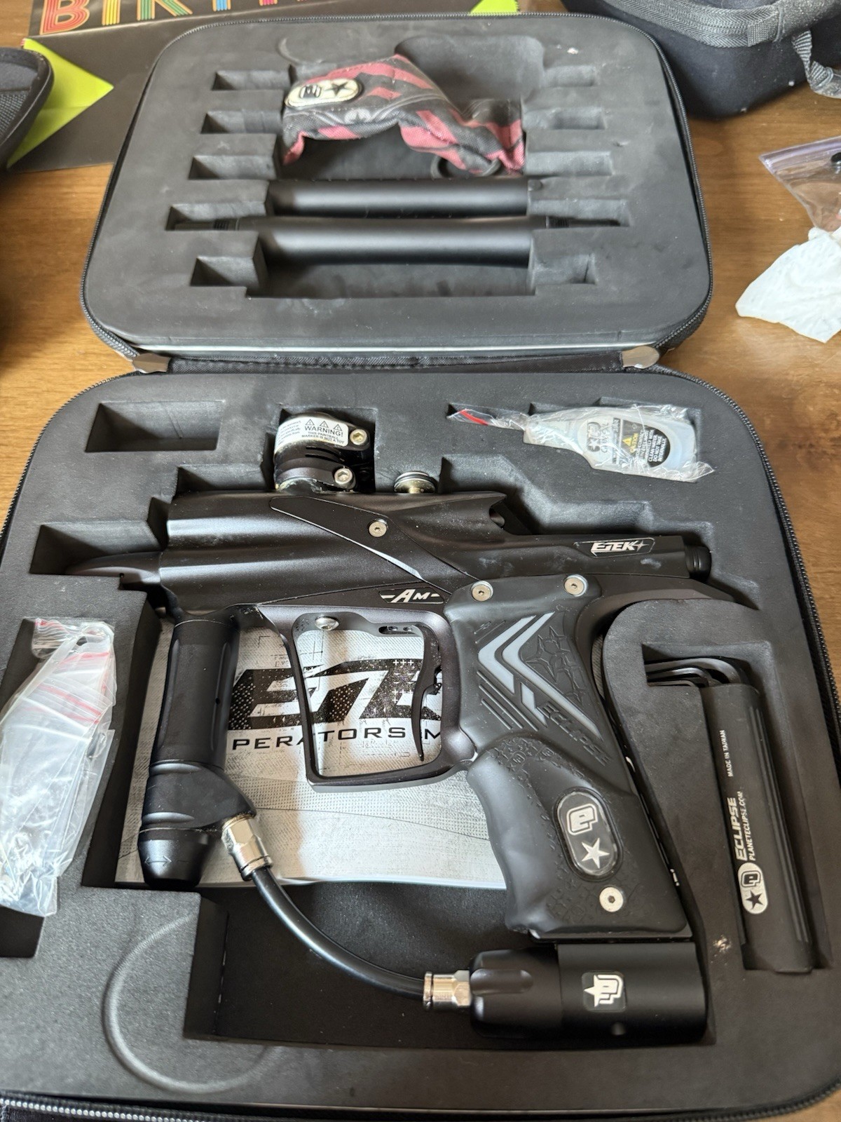 W/ Case - Black