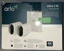 Image of Arlo Ultra 2 XL 4K Security Bundle Pack of Two- White