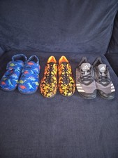 Boys Trainer, Football Boots And Slipper Bundle | All Great Condition | C11.5-12