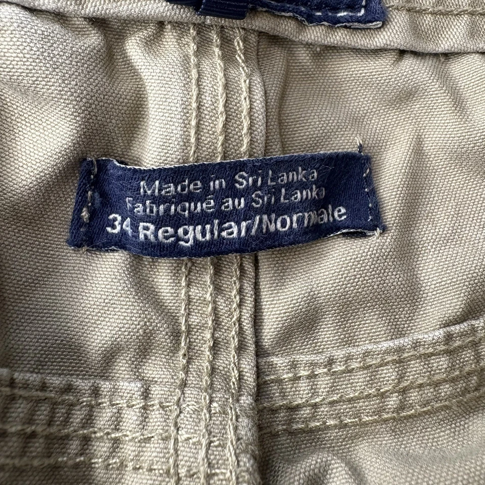 The North Face Pants Mens 34x31 Tan Brown Cotton Stretch Lightweight - Image 4 of 4