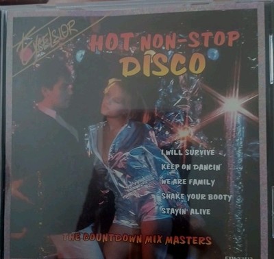 Hot Non-Stop Disco CD 1993 Excelsior Dance Hits Compilation