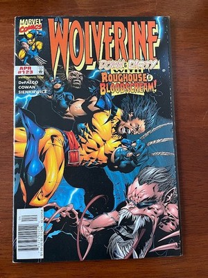 WOLVERINE # 123 VF NEWSSTAND COPY MARVEL COMICS 1998