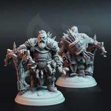 Dwarf Ranger, Tabletop, Wargames, D&D, RPG, Fantasy, 28/32mm