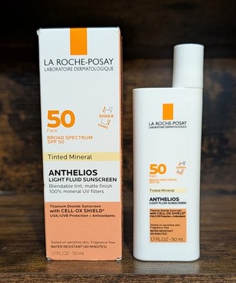 La Roche-Posay Anthelios Tinted Mineral Matte Light Sunscreen SPF 50 1.7oz 5/26