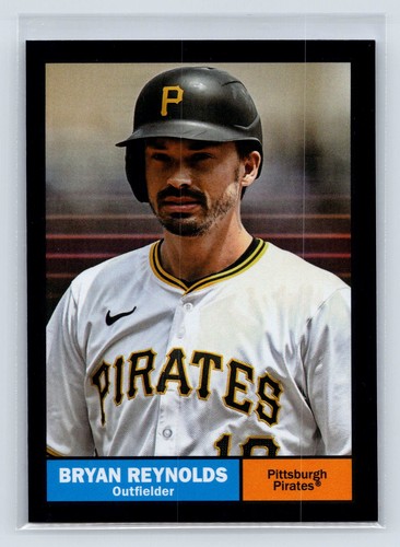 Bryan Reynolds 2024 Topps Archives #2 Black Foilboard Pittsburgh Pirates 2-26 - Picture 1 of 2