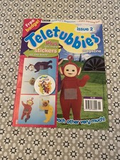 Vintage Teletubbies Magazine with gift badge ...