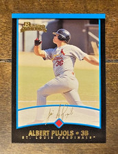 2001 Bowman Albert Pujols RC Gold Variation SP #264 EX - EXMT Centered